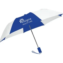 42-inch Folding Umbrella with Auto Open - Alternating - 42-inch Arc - 24 hr