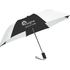 42-inch Folding Umbrella with Auto Open - Alternating - 42-inch Arc - 24 hr