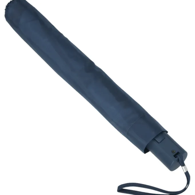 42-inch Folding Umbrella with Auto Open - Red / White / Blue - 42-inch Arc - 24 hr