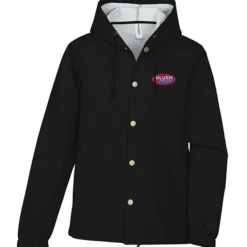 Independent Trading Co. Water Resistant Hooded Windbreaker