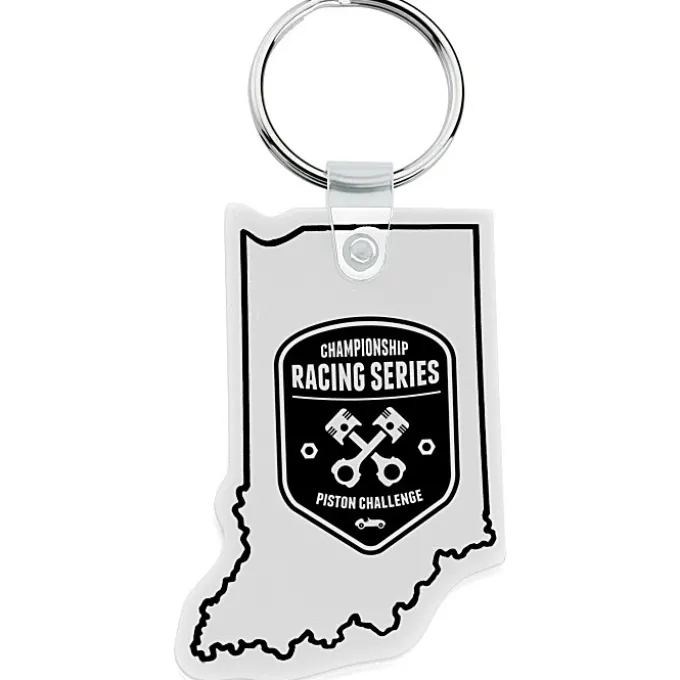 Indiana Soft Keychain - Opaque