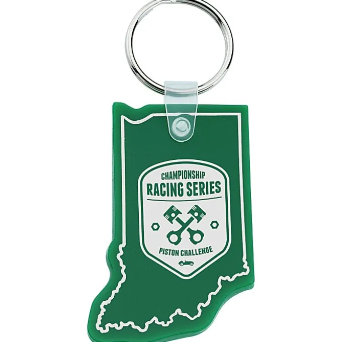 Indiana Soft Keychain - Opaque