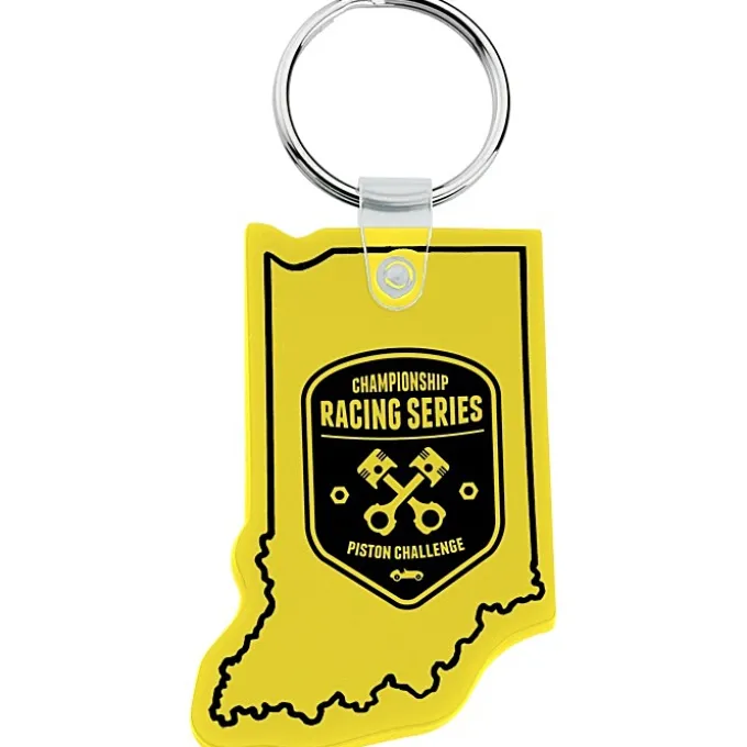 Indiana Soft Keychain - Opaque