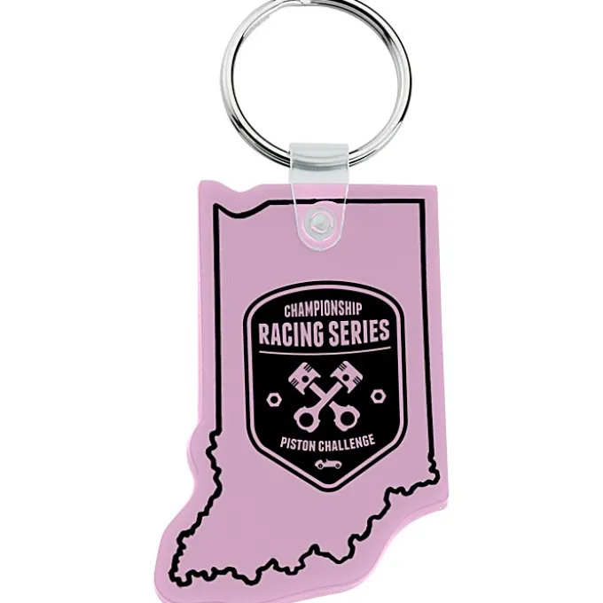 Indiana Soft Keychain - Opaque