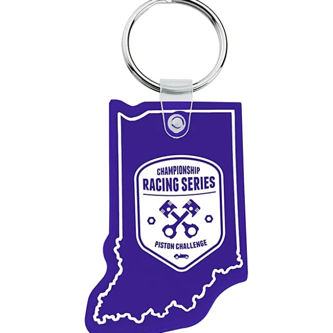 Indiana Soft Keychain - Opaque