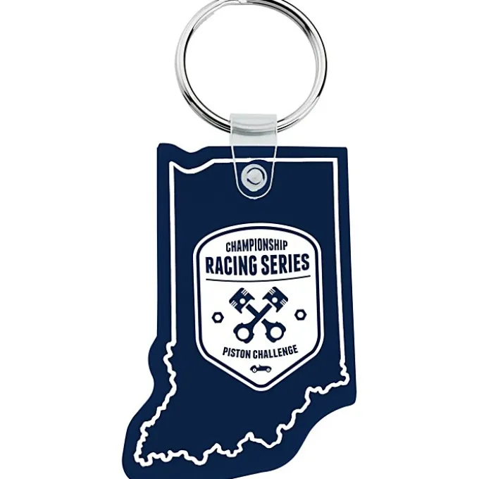 Indiana Soft Keychain - Opaque