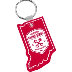 Indiana Soft Keychain - Translucent