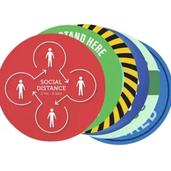 Indoor Surface Grip - Circles - Set of 6 - 18 inches