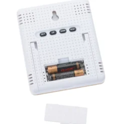 Indoor Weather Station Clock - 24 hr