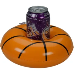Inflatable Drink Holder - Basketball