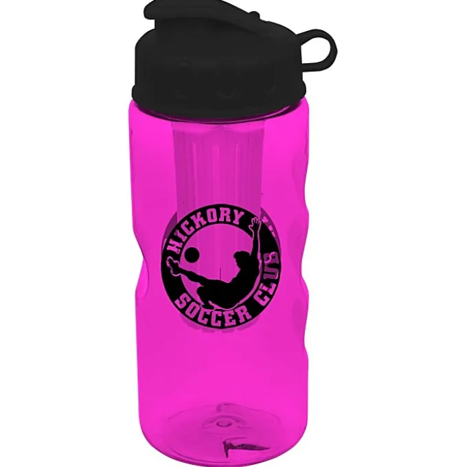 Infuser Mini Mountain Bottle with Flip Lid - 22 oz