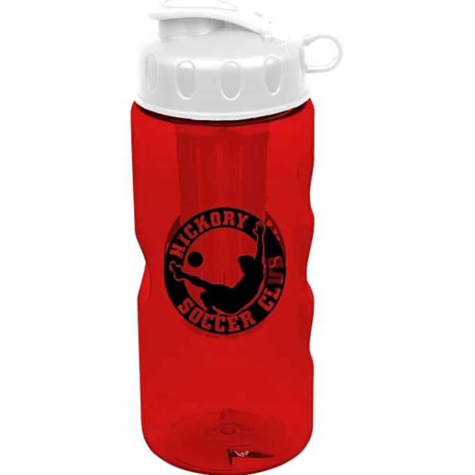 Infuser Mini Mountain Bottle with Flip Lid - 22 oz