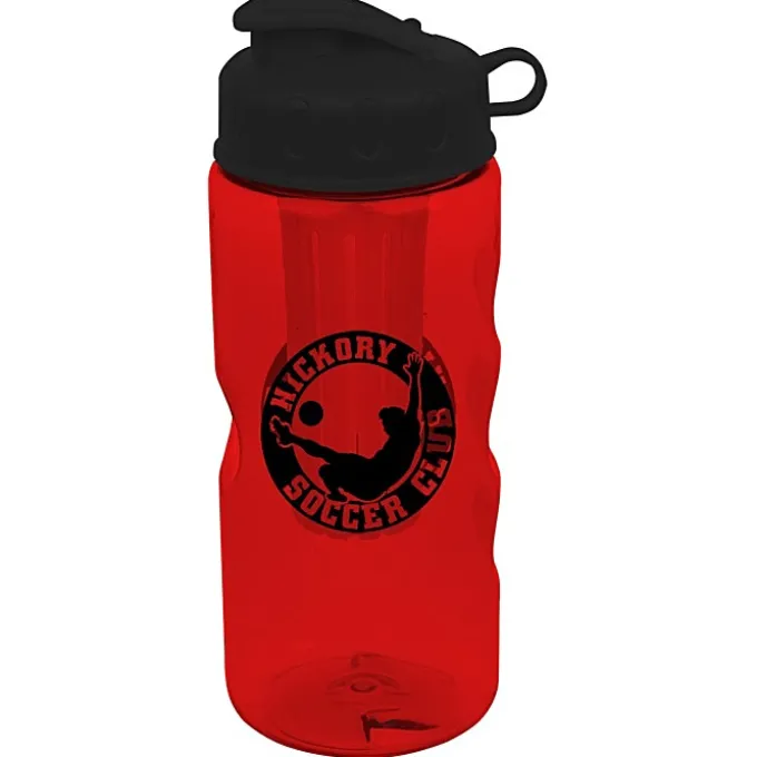 Infuser Mini Mountain Bottle with Flip Lid - 22 oz