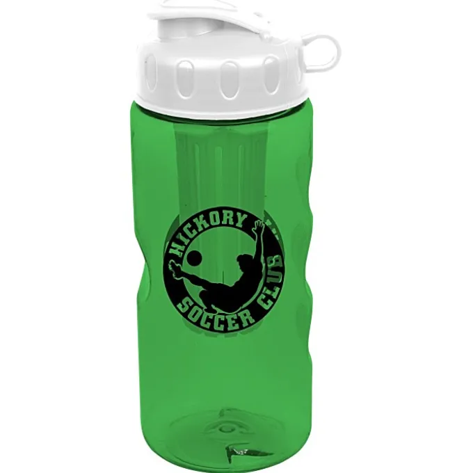 Infuser Mini Mountain Bottle with Flip Lid - 22 oz