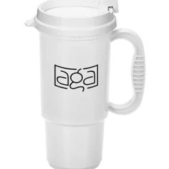 Insulated Auto Mug - 16 oz - White Interior
