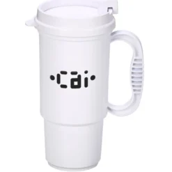 Insulated Auto Mug - 16 oz - White Interior