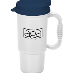 Insulated Auto Mug - 16 oz - White Interior