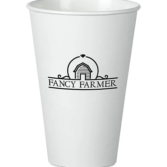Insulated Paper Travel Cup - 16 oz. - Low Qty