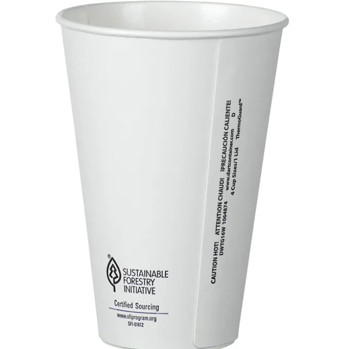 Insulated Paper Travel Cup - 16 oz. - Low Qty