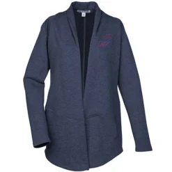 Interlock Open Cardigan - Ladies' - 24 hr