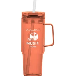 Intrepid Acrylic Mug with Straw - 40 oz