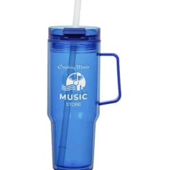 Intrepid Acrylic Mug with Straw - 40 oz