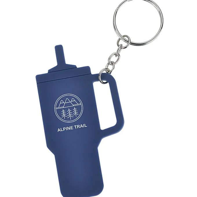 Intrepid Tumbler Keychain