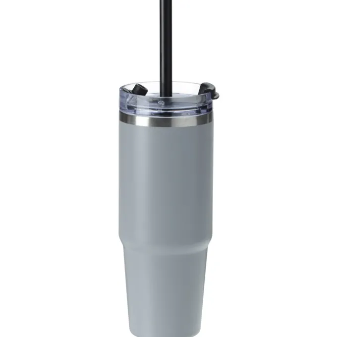 Intrepid Vacuum Mug with Straw - 30 oz