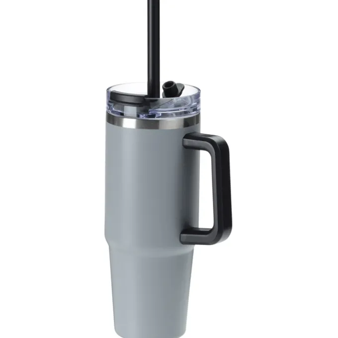 Intrepid Vacuum Mug with Straw - 30 oz