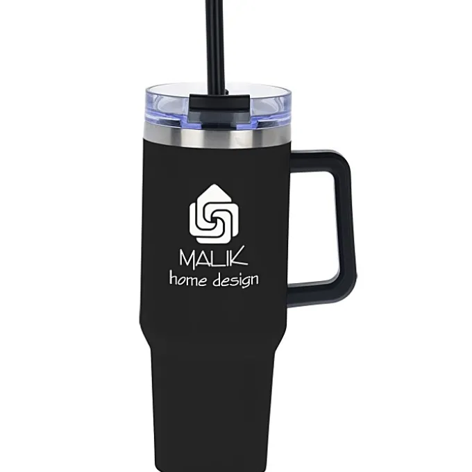Intrepid Vacuum Mug with Straw - 40 oz