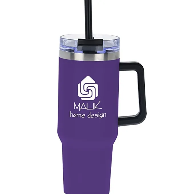 Intrepid Vacuum Mug with Straw - 40 oz