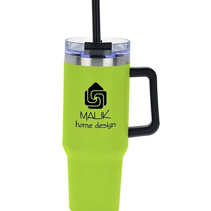 Intrepid Vacuum Mug with Straw - 40 oz