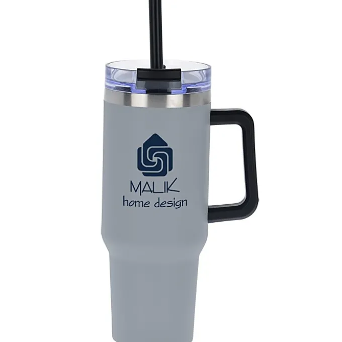 Intrepid Vacuum Mug with Straw - 40 oz