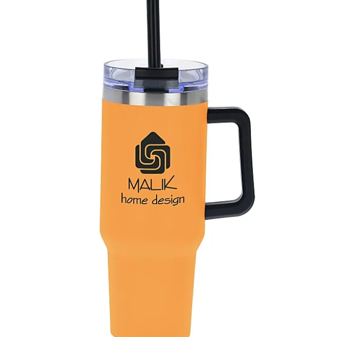 Intrepid Vacuum Mug with Straw - 40 oz