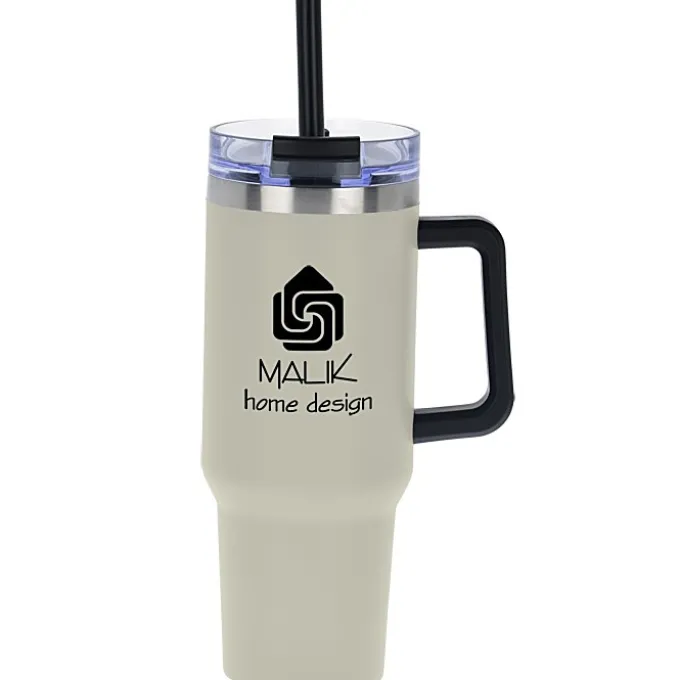 Intrepid Vacuum Mug with Straw - 40 oz