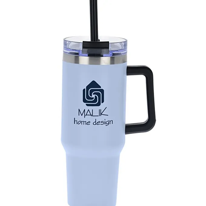 Intrepid Vacuum Mug with Straw - 40 oz
