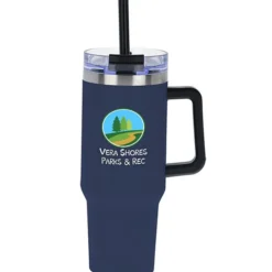 Intrepid Vacuum Mug with Straw - 40 oz - Full Color