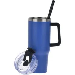 Intrepid Vacuum Mug with Straw - 40 oz - Full Color