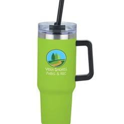 Intrepid Vacuum Mug with Straw - 40 oz - Full Color