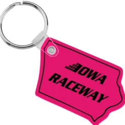 Iowa Soft Keychain - Translucent