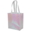Iridescent Laminated Non-Woven Gift Tote