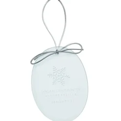 Jade Crystal Ornament - Oval