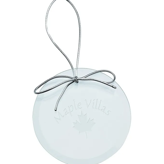 Jade Crystal Ornament - Round