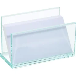 Jade Glass Business Card Holder