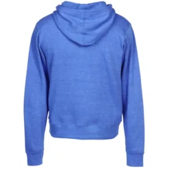 J. America Tri-Blend Full-Zip Hoodie - Embroidered