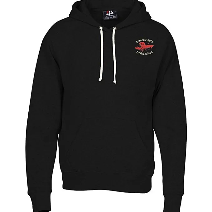J. America Tri-Blend Hoodie - Embroidered