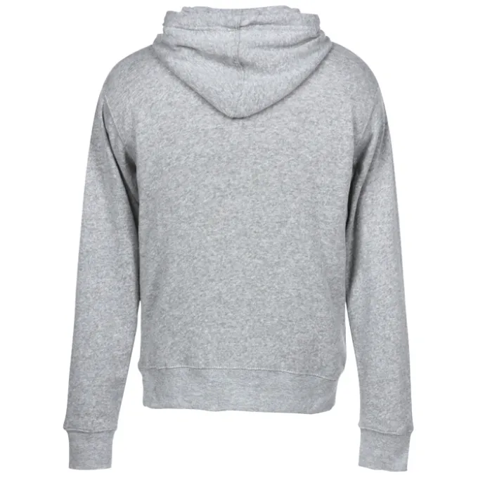 J. America Tri-Blend Hoodie - Embroidered