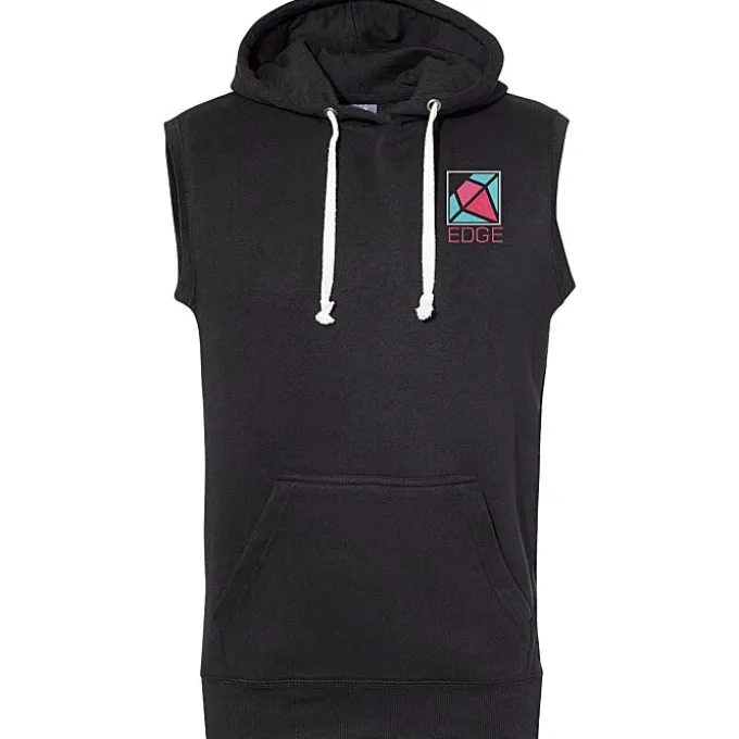J. America Tri-Blend Sleeveless Hoodie