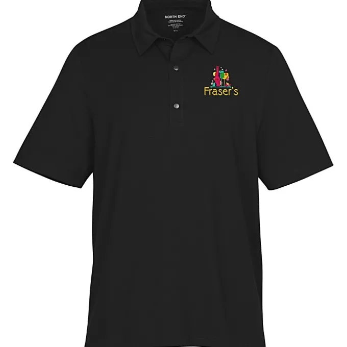 JAQ Snap Up Stretch Performance Polo - Men's