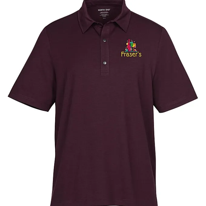 JAQ Snap Up Stretch Performance Polo - Men's